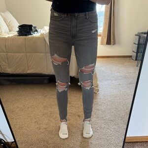 American eagle high rise skinny jeans